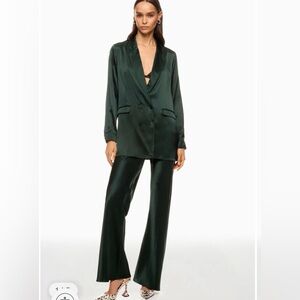 Silk Laundry BLAZER & PANT Set over $500 MSRP